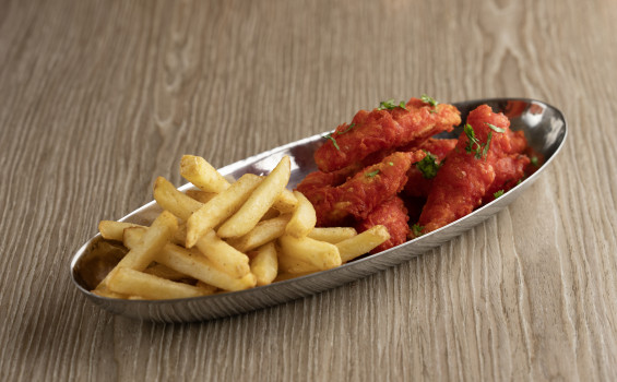 MYSORE CHICEKN CRUNCHY WITH FRIES