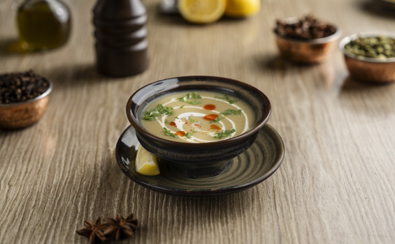 PRAWNS LEMON CORIANDER SOUP